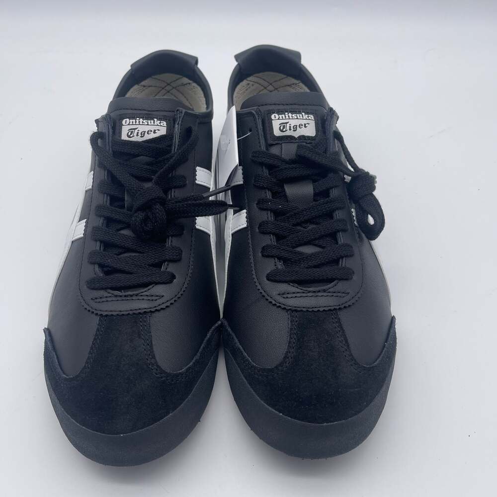Onitsuka Tiger Mexico 66 Black White Sneakers 1183C102-001 Size 12.5 New Box - Picture 7 of 16